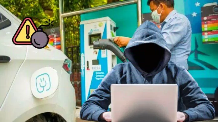 Quá trình sạc pin cho xe điện có thể bị hacker tấn công (Ảnh: Internet) Quá trình sạc pin cho xe điện có thể bị hacker tấn công (Ảnh: Internet)