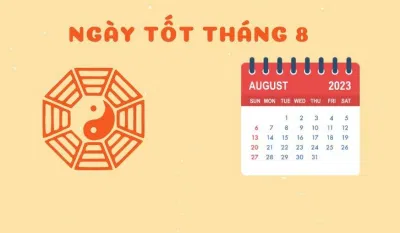 Xem ngày đẹp tháng 8/2023: Ngày tốt tháng 8/2023 cho từng việc cụ thể (Ảnh: Internet)