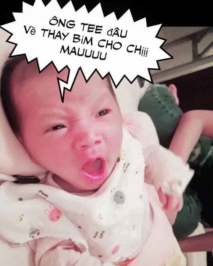 Biểu cảm đáng yêu của Cici (Nguồn: Intenet) Biểu cảm đáng yêu của Cici (Nguồn: Intenet)