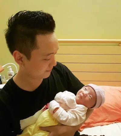 CIci và bố Justatee (Nguồn: Internet) CIci và bố Justatee (Nguồn: Internet)