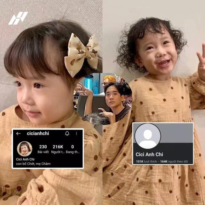 Con số Follow khủng của Cici trên 2 nền tảng Facebook và Instagram (Nguồn: Internet) Con số Follow khủng của Cici trên 2 nền tảng Facebook và Instagram (Nguồn: Internet)