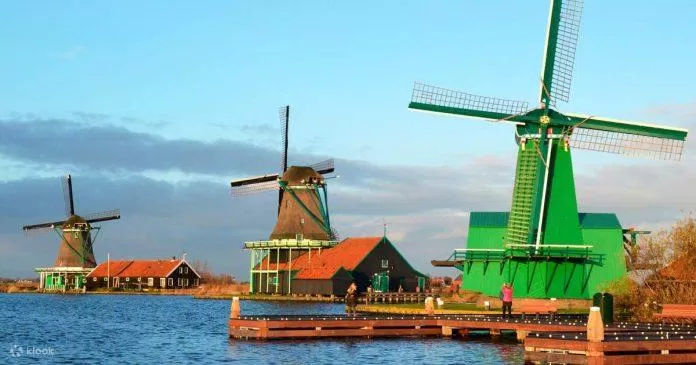 Zaanse Schans - nguồn: Internet Zaanse Schans - nguồn: Internet