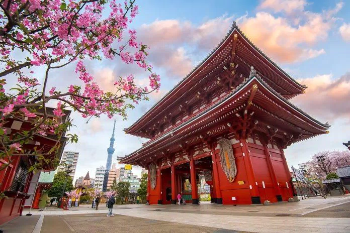 Đền Senso-ji (Asakusa Kannon Temple) - nguồn: Internet