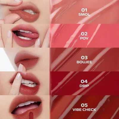 Bảng màu son SUGARPLUM Mistynow Burring Tint Bảng màu son SUGARPLUM Mistynow Burring Tint