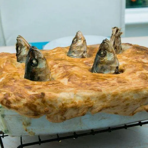 Bánh Stargazey không lãnh mạn như tên gọi (Nguồn: Internet)