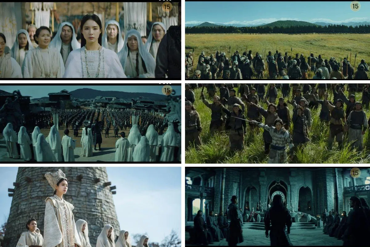 Những cảnh quay hoành tráng của Biên Niên Sử Arthdal 2. (Nguồn: Intenret)