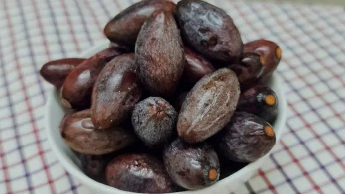 Quả trám đen muối