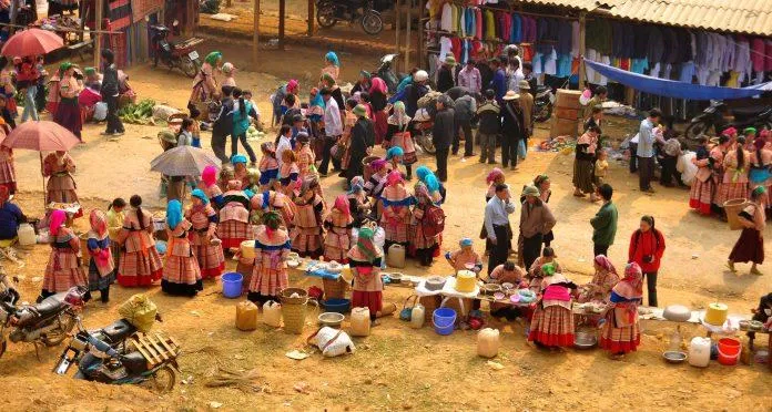 Chợ phiên Hoàng Su Phì (Nguồn: Internet) Chợ phiên Hoàng Su Phì (Nguồn: Internet)
