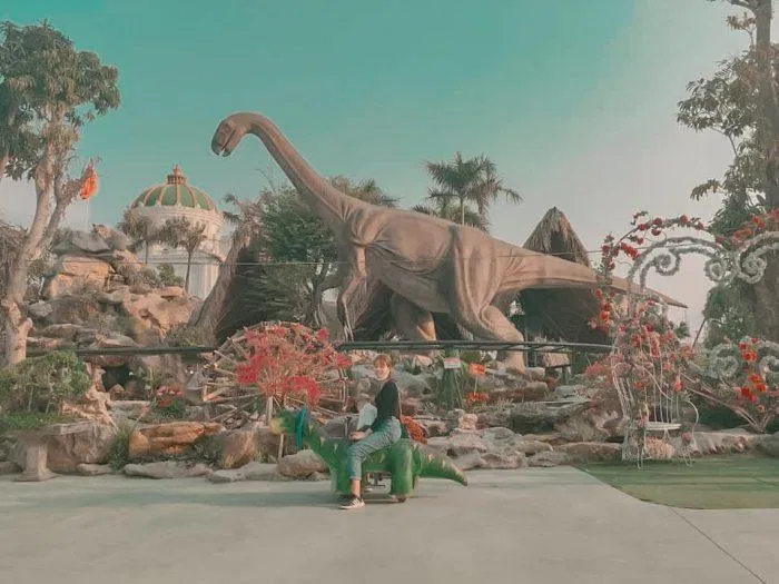 Tham quan thế giới khủng long lớn nhất Việt Nam (Nguồn: Internet) Tham quan thế giới khủng long lớn nhất Việt Nam (Nguồn: Internet)