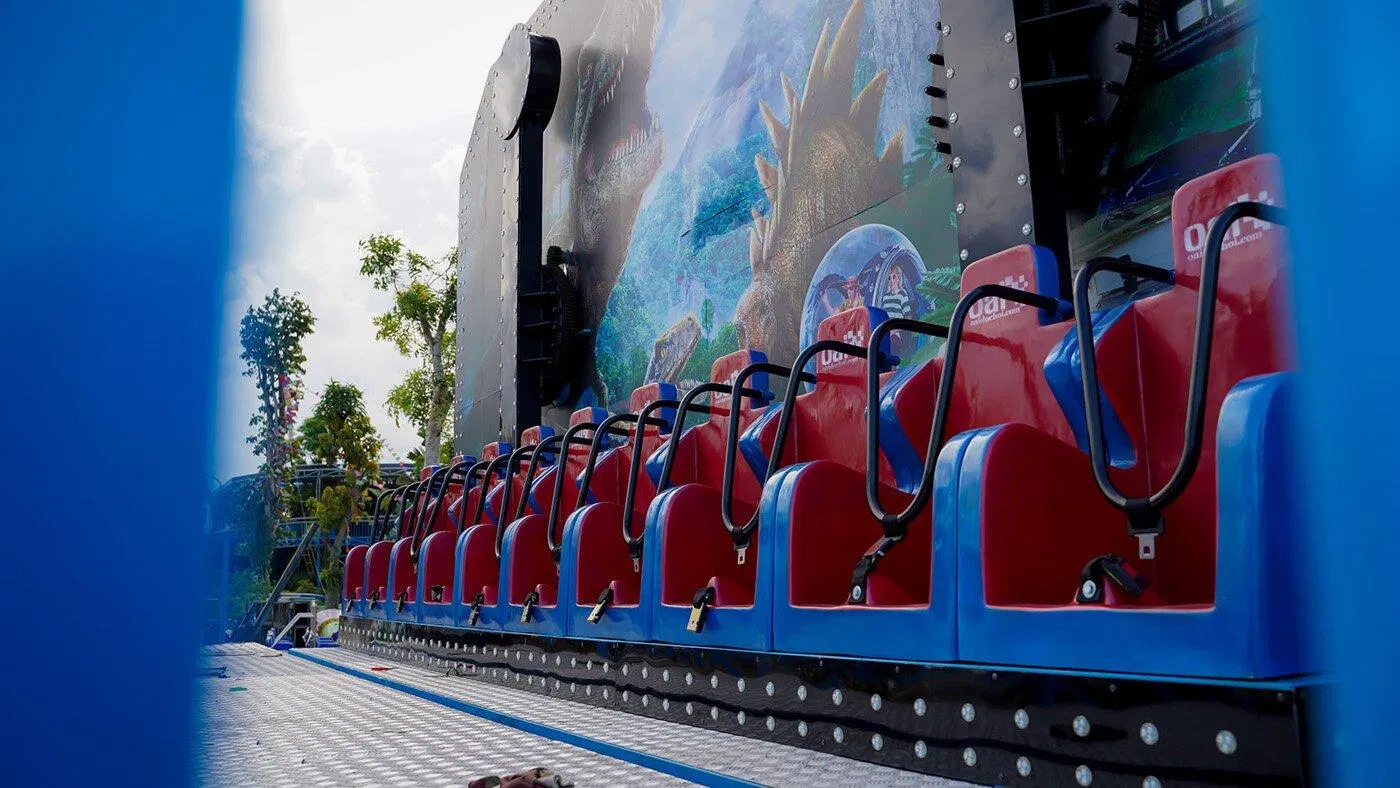 Trải nghiệm các trò chơi hấp dẫn tại công viên khủng long Ninh Bình (Nguồn: Internet) Trải nghiệm các trò chơi hấp dẫn tại công viên khủng long Ninh Bình (Nguồn: Internet)