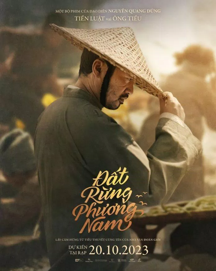 Tiến Luật vào vai ông Tiều trong phim Đất Rừng Phương Nam.(Ảnh:Internet)