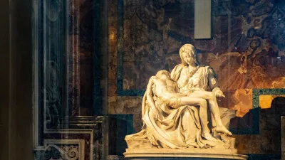 Bức tượng Pietà (Ảnh: Internet)