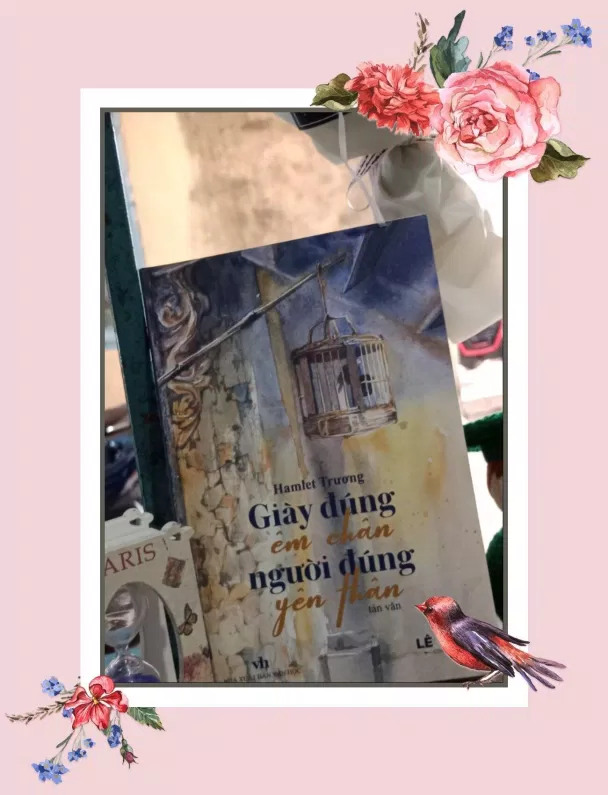"Giày đúng êm chân, người đúng em thân." (Ảnh: tôi) "Giày đúng êm chân, người đúng em thân." (Ảnh: tôi)
