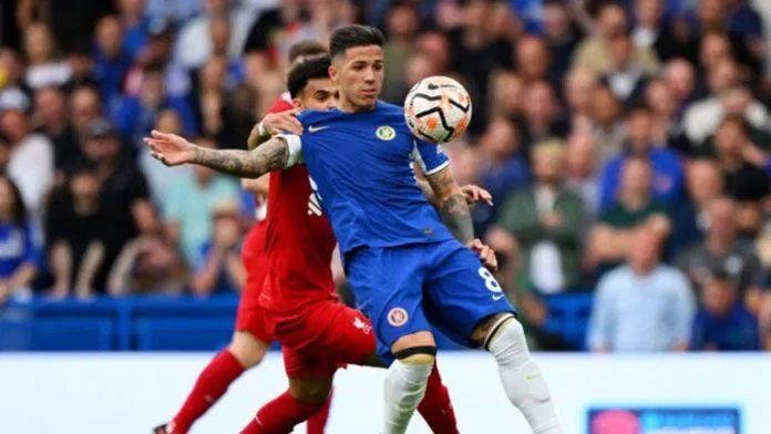 Enzo làm chủ tuyến giữa trong trận hòa giữa Liverpool và Chelsea (nguồn ảnh: Internet) Enzo làm chủ tuyến giữa trong trận hòa giữa Liverpool và Chelsea (nguồn ảnh: Internet)
