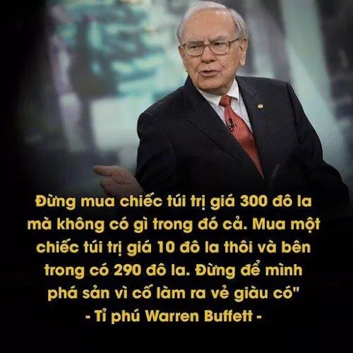 Đừng tỏ ra giàu có (Ảnh: Internet) Đừng tỏ ra giàu có (Ảnh: Internet)