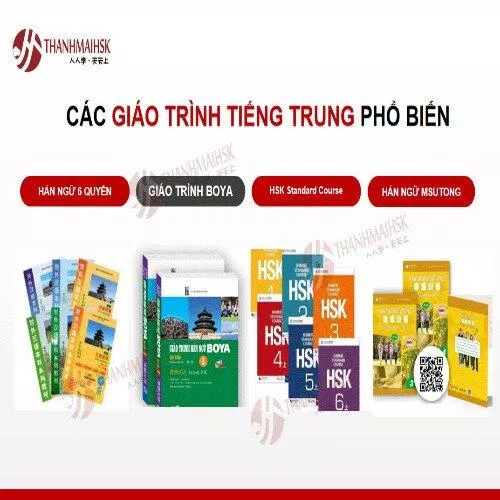 Giáo trình tiếng Trung phổ biến.(Nguồn ảnh:Internet)