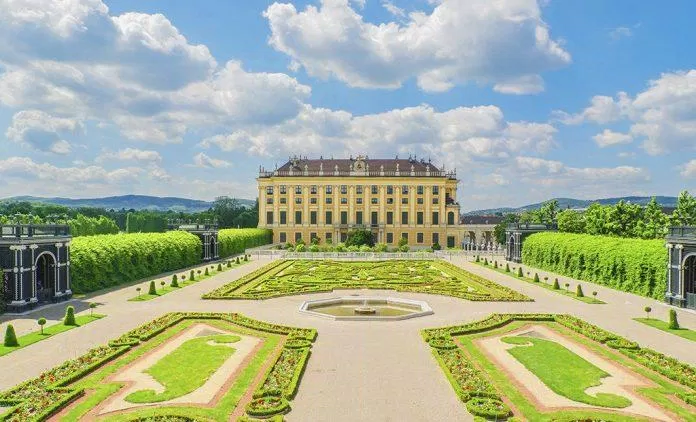 Hoàng cung Schönbrunn - nguồn: Internet