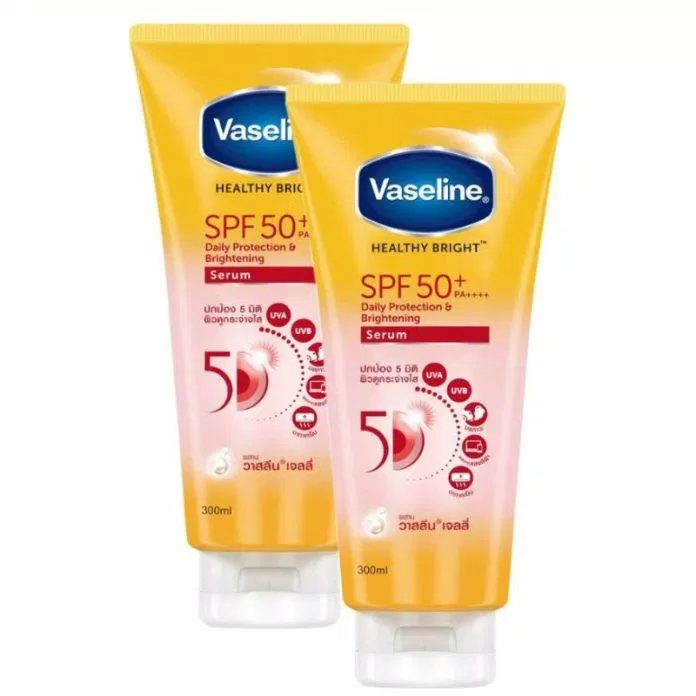 Kem chống nắng Vaseline Healthy Bright Daily Protection & Brightening (Nguồn: Internet) Kem chống nắng Vaseline Healthy Bright Daily Protection & Brightening (Nguồn: Internet)