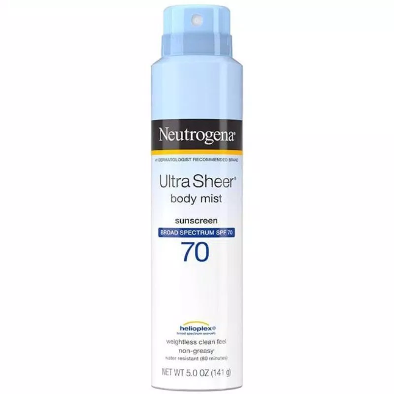 Kem chống nắng Neutrogena Ultra Sheer Body Mist Sunscreen (Nguồn: Internet)