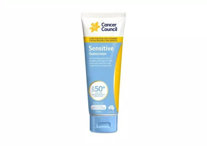 Kem chống nắng dịu nhẹ Cancer Council Sensitive Sunscreen (Ảnh: Internet).