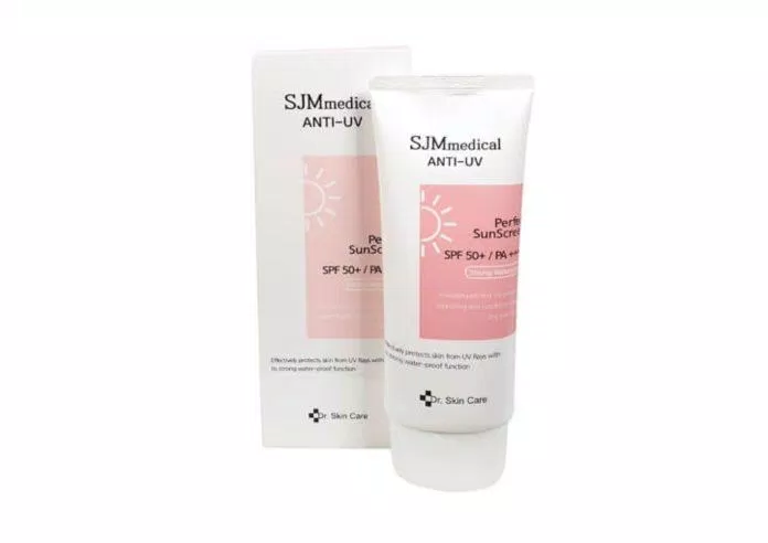 Kem chống nắng dịu nhẹ SJM Medical Anti UV Perfect Sunscreen (Ảnh: Internet). Kem chống nắng dịu nhẹ SJM Medical Anti UV Perfect Sunscreen (Ảnh: Internet).