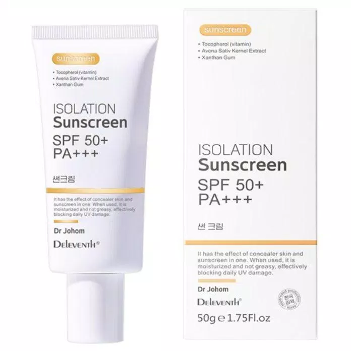 Kem chống nắng Deleventh Isolation Sunscreen (Nguồn: Internet)