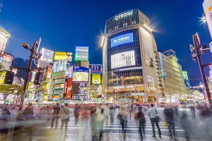 Khu vực Shibuya - nguồn: Internet Khu vực Shibuya - nguồn: Internet