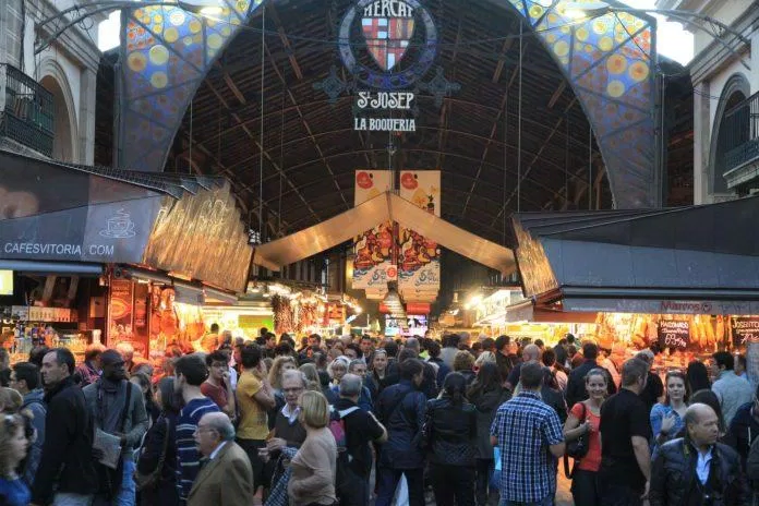 La Boqueria - nguồn: Internet La Boqueria - nguồn: Internet
