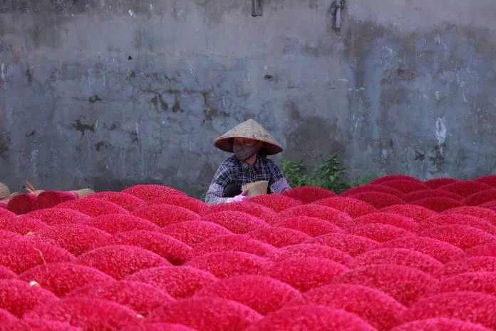 Làng hương Cao Thôn (Nguồn: Internet) Làng hương Cao Thôn (Nguồn: Internet)