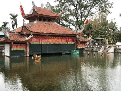 Làng rối nước Thanh Hải (Nguồn: Internet) Làng rối nước Thanh Hải (Nguồn: Internet)