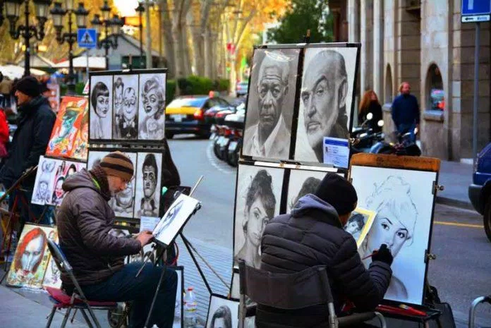 Las Ramblas - nguồn: Internet Las Ramblas - nguồn: Internet
