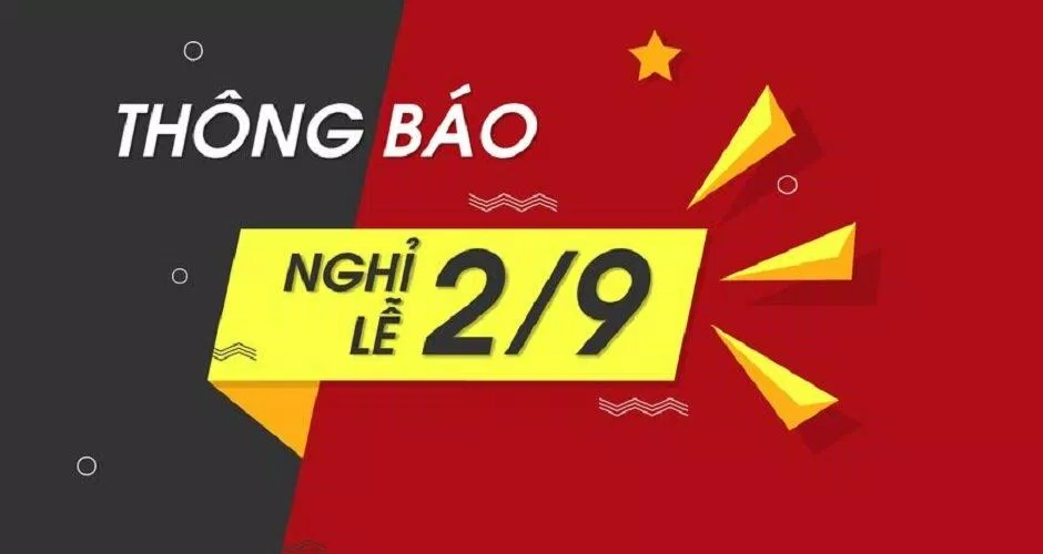 Lịch nghỉ lễ 2/9 năm 2023 chi tiết (Ảnh: Internet)