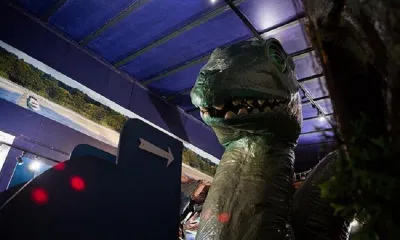Cận cảnh mô hình phần đầu của quái vật Nessie (Ảnh: Internet)