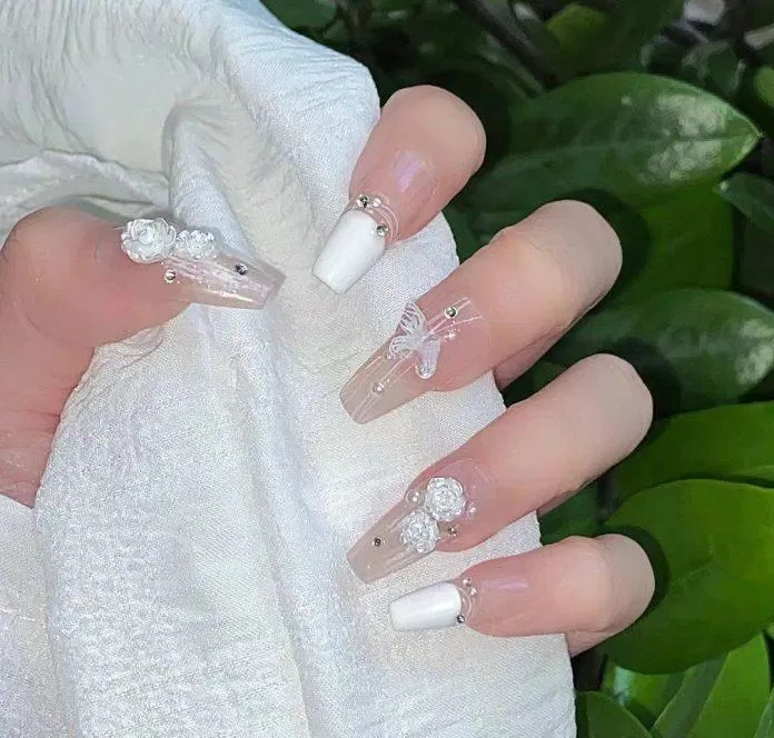 1001+ mẫu nail cô dâu sang chảnh, đẹp nhất 2023 cho ngày trọng đại mẫu nail cô dâu mẫu nail cô dâu sang chảnh nail cô dâu