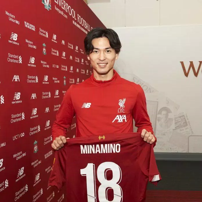 Minamino được HLV Klopp chú ý và đặt bút kí hợp đồng với Liverpool năm 2019 (nguồn ảnh: Internet) Minamino được HLV Klopp chú ý và đặt bút kí hợp đồng với Liverpool năm 2019 (nguồn ảnh: Internet)