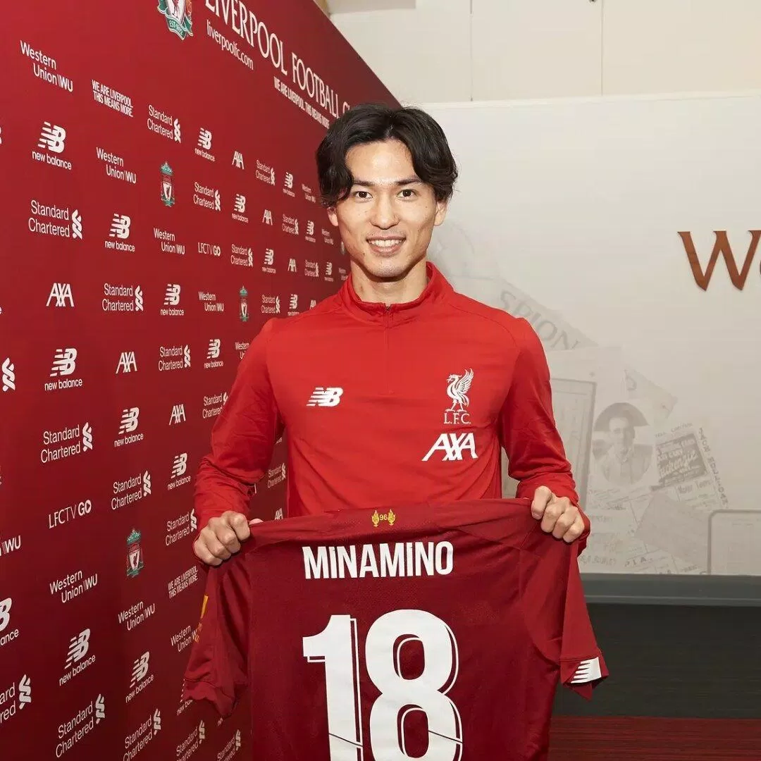 Minamino được HLV Klopp chú ý và đặt bút kí hợp đồng với Liverpool năm 2019 (nguồn ảnh: Internet)