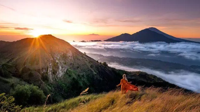 Núi Batur Bali Indonesia - Nguồn: Internet