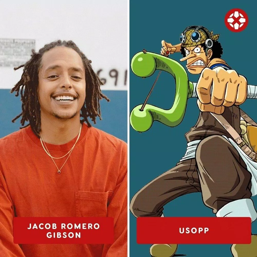 Jacob Romero Gibson trong vai Usopp