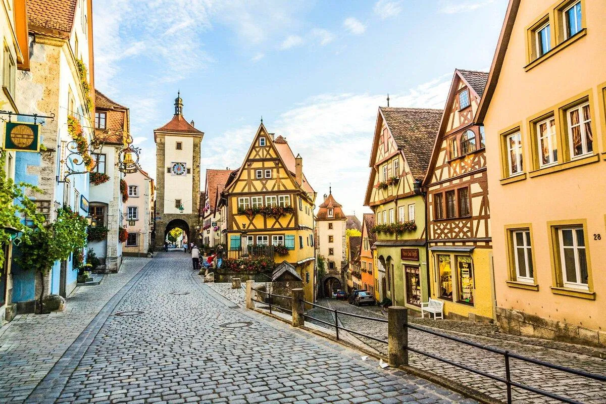 Phố cổ Rothenburg, Đức - Nguồn: Internet