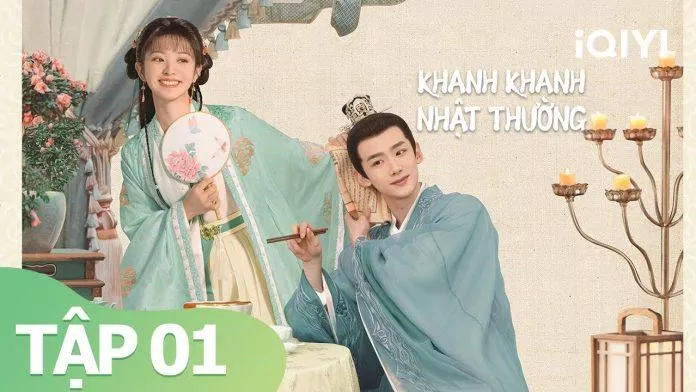 Poster cặp chính được iQiyi công bố ( ảnh: internet).