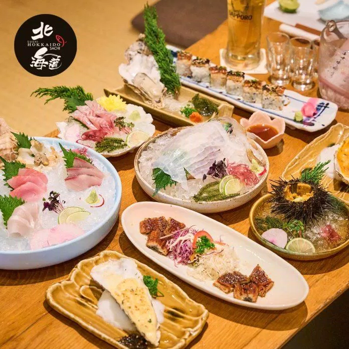 Sushi Hokkaido Sachi. (Ảnh: BlogAnChoi)v