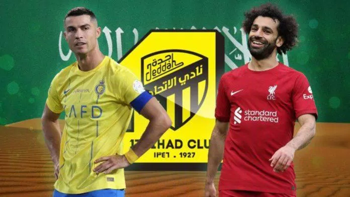 Salah sẽ vượt qua Critiano Ronaldo để trở thành cầu thủ hưởng lương cao nhất Saudi Pro League (nguồn ảnh: Internet) Salah sẽ vượt qua Critiano Ronaldo để trở thành cầu thủ hưởng lương cao nhất Saudi Pro League (nguồn ảnh: Internet)