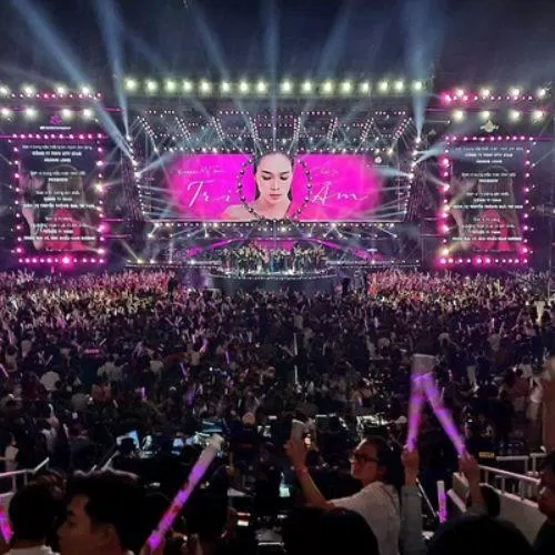 Trước BlackPink chỉ có show Mỹ Tâm thu hút được hơn 30 nghìn khán giả (Nguồn: Internet)