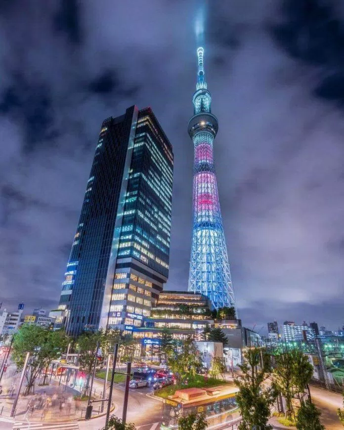 Tháp Tokyo Skytree - nguồn: Internet Tháp Tokyo Skytree - nguồn: Internet