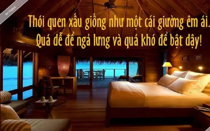 Thói quen xấu rất dễ hình thành nhưng rất khó bỏ (Ảnh: Internet) Thói quen xấu rất dễ hình thành nhưng rất khó bỏ (Ảnh: Internet)