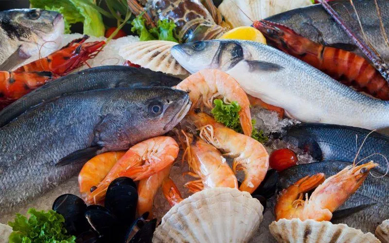 Thực phẩm mẹ không nên ăn khi cho con bú là hải sản nhiều thủy ngân (Ảnh: Internet) Thực phẩm mẹ không nên ăn khi cho con bú là hải sản nhiều thủy ngân (Ảnh: Internet)