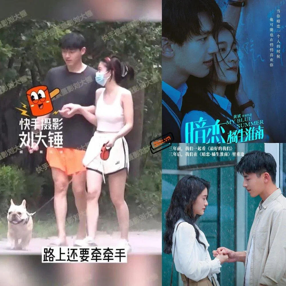 Hình ảnh hẹn hò Trương Tuyết Nghênh và Tân Vân Lai (Ảnh: Internet)