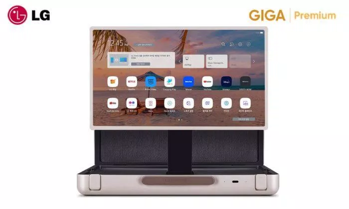 LG StandByMe Go là một màn hình di động (Ảnh : Internet)