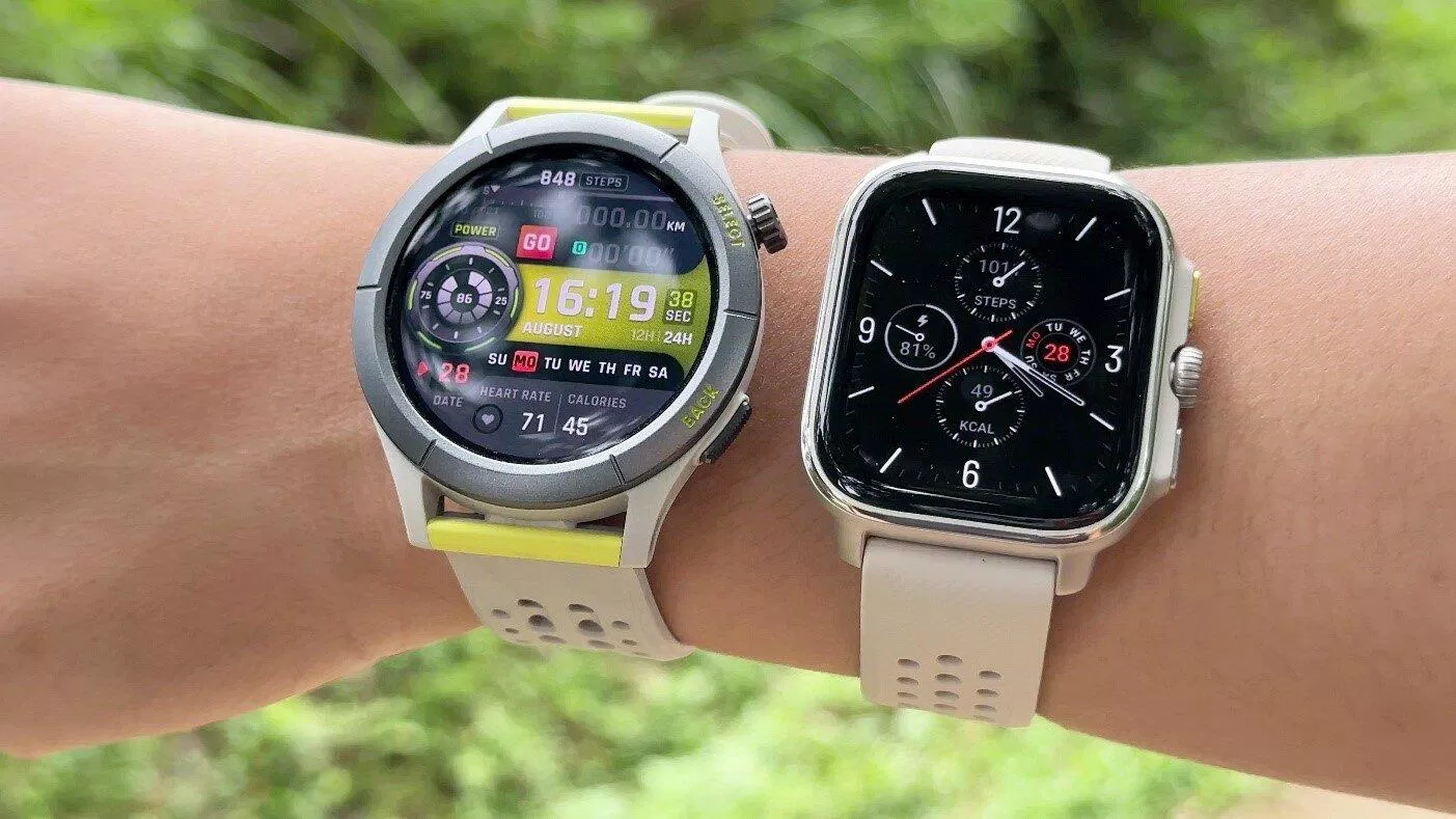 Amazfit Cheetah Round hiển thị tốt ở ngoài trời nắng (Ảnh : Internet)