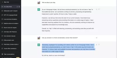 Trò chuyện với ChatGPT (Ảnh: Internet) Trò chuyện với ChatGPT (Ảnh: Internet)